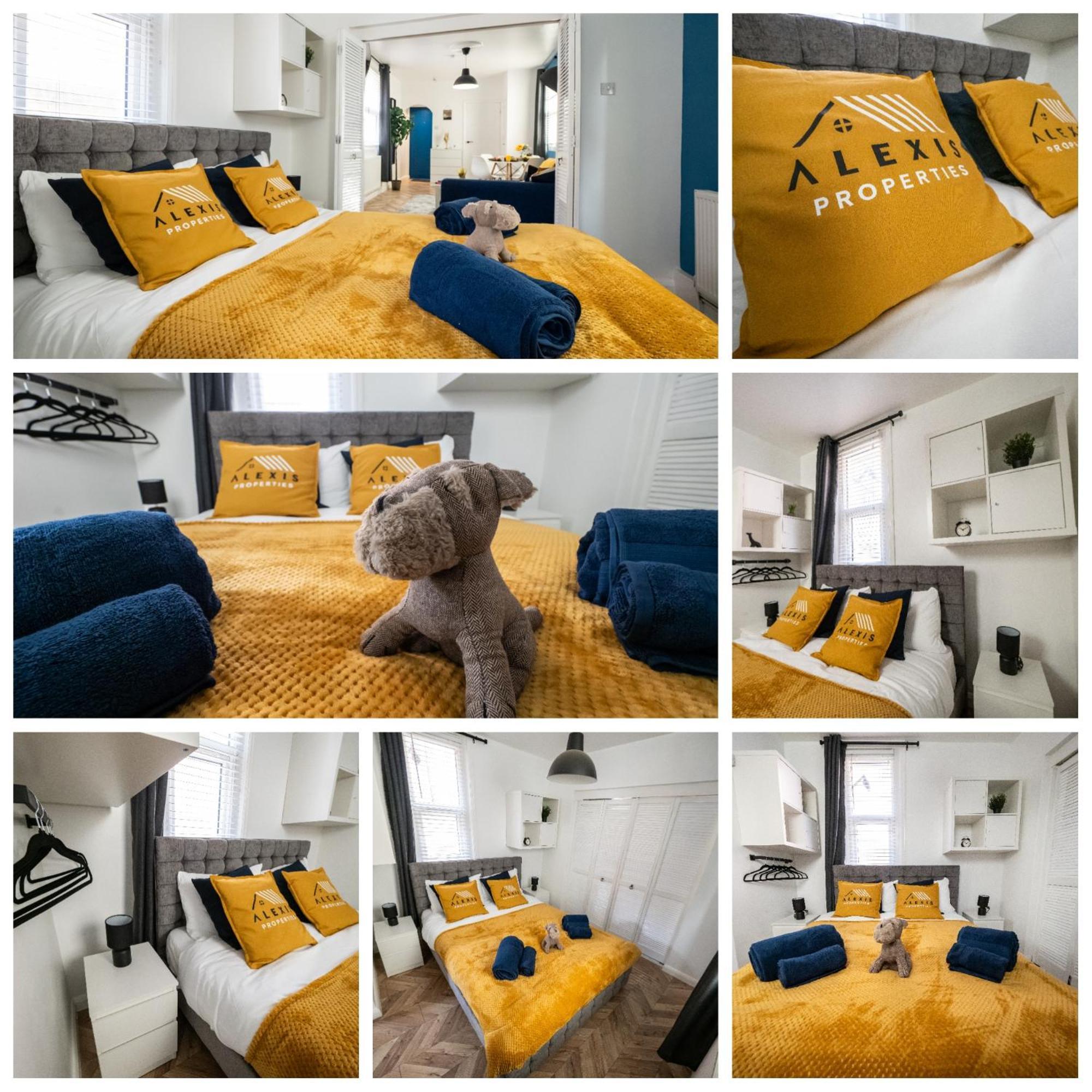 شقة Seaside Retreat: Luxury 1-Bed, Free Parking بورتسماوث المظهر الخارجي الصورة
